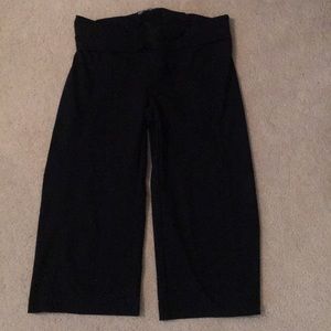 Old Navy wide leg foldover pants